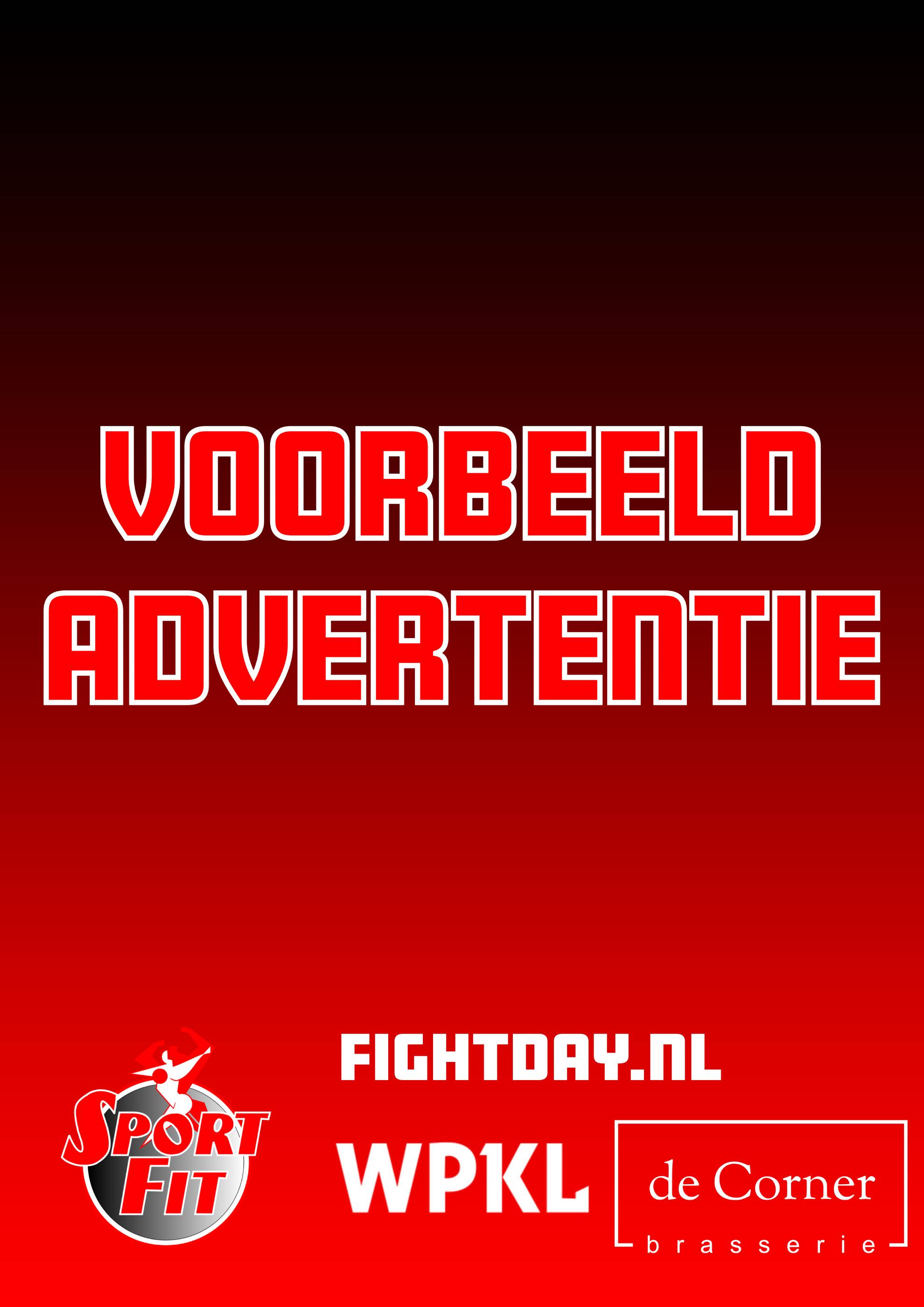Fight Day Advertentie